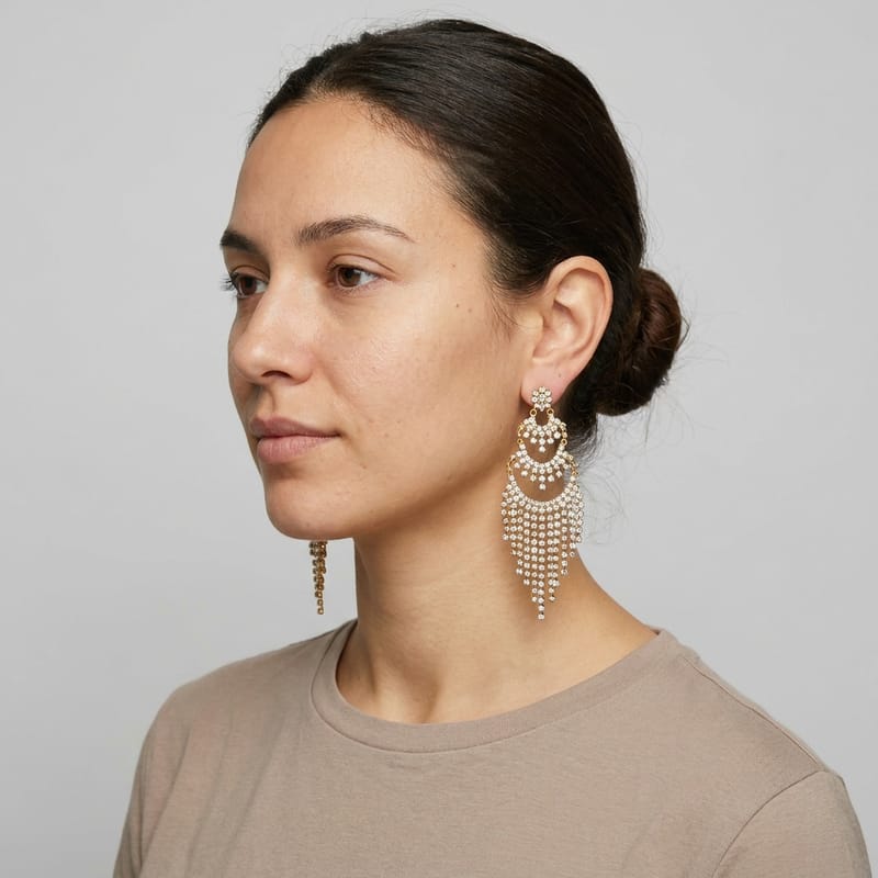 Chandelier earrings