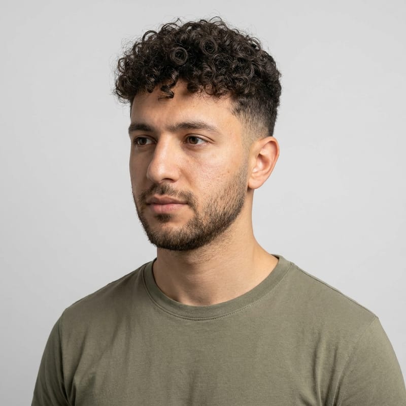 Curly crop