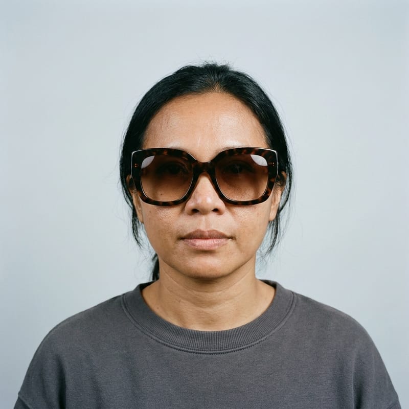 Oversized sunglasses