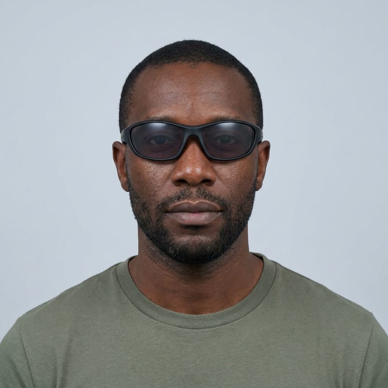 Wraparound sunglasses